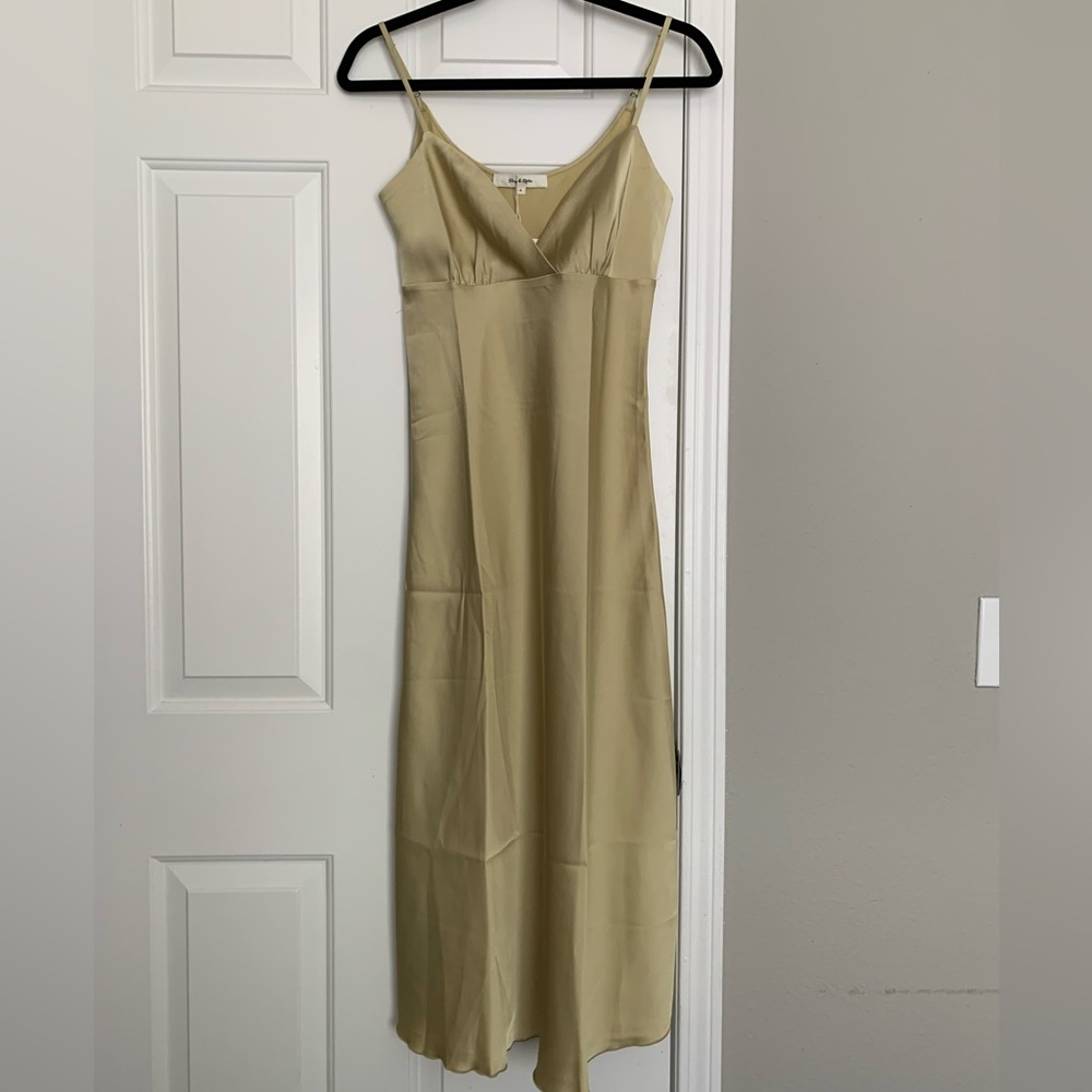 Satin Silk Slip Dress